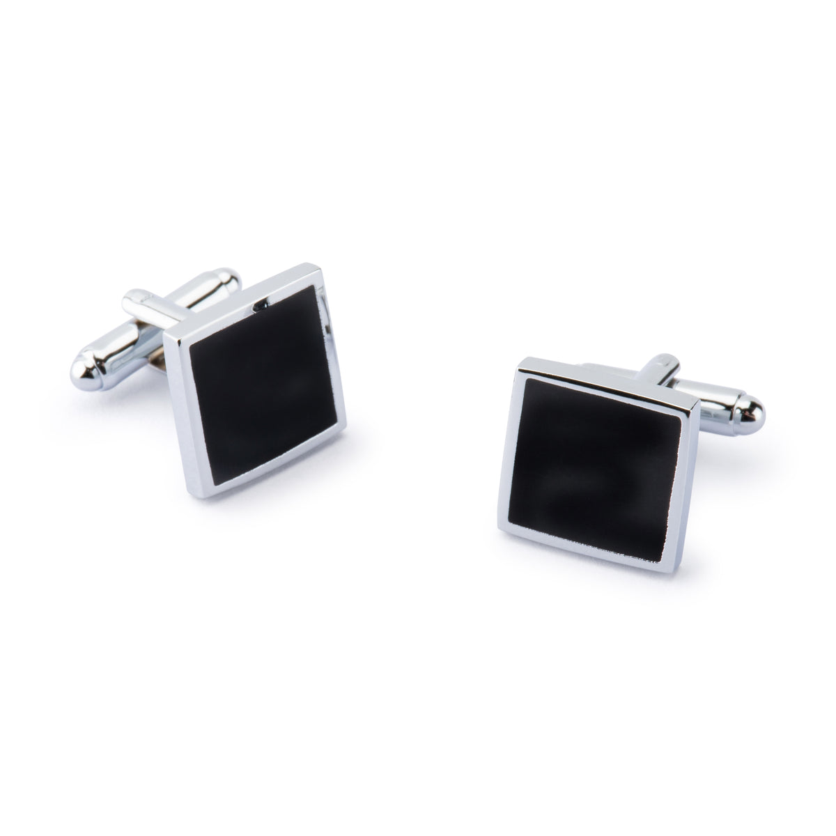 Axis Square Enamel Cufflinks