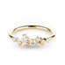 Scattered Cluster Moissanite Ring