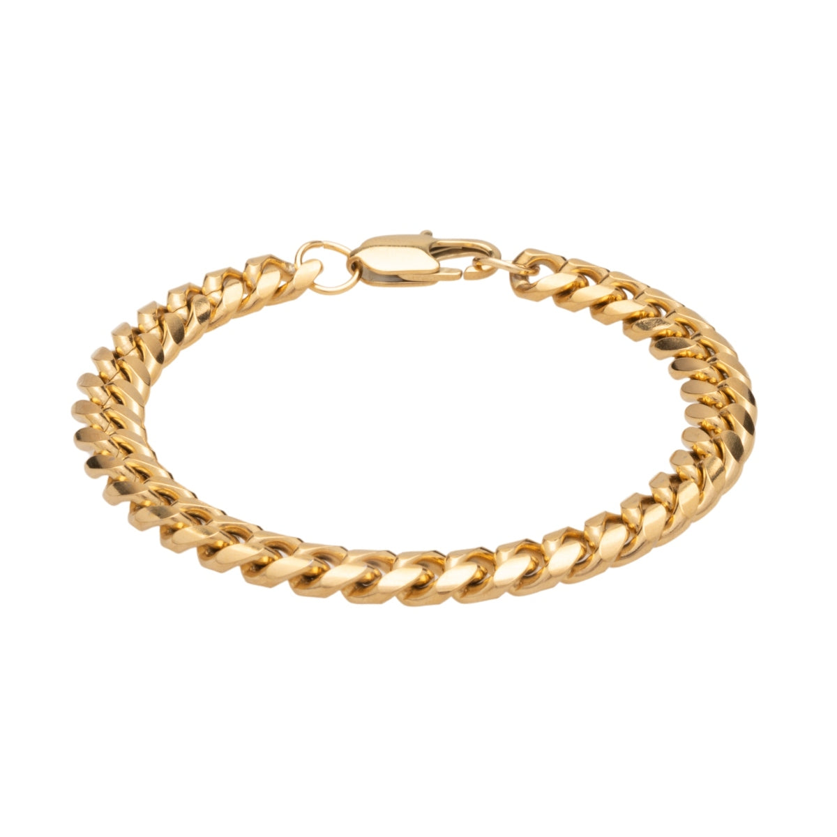 Gold Cuban Chain Bracelet