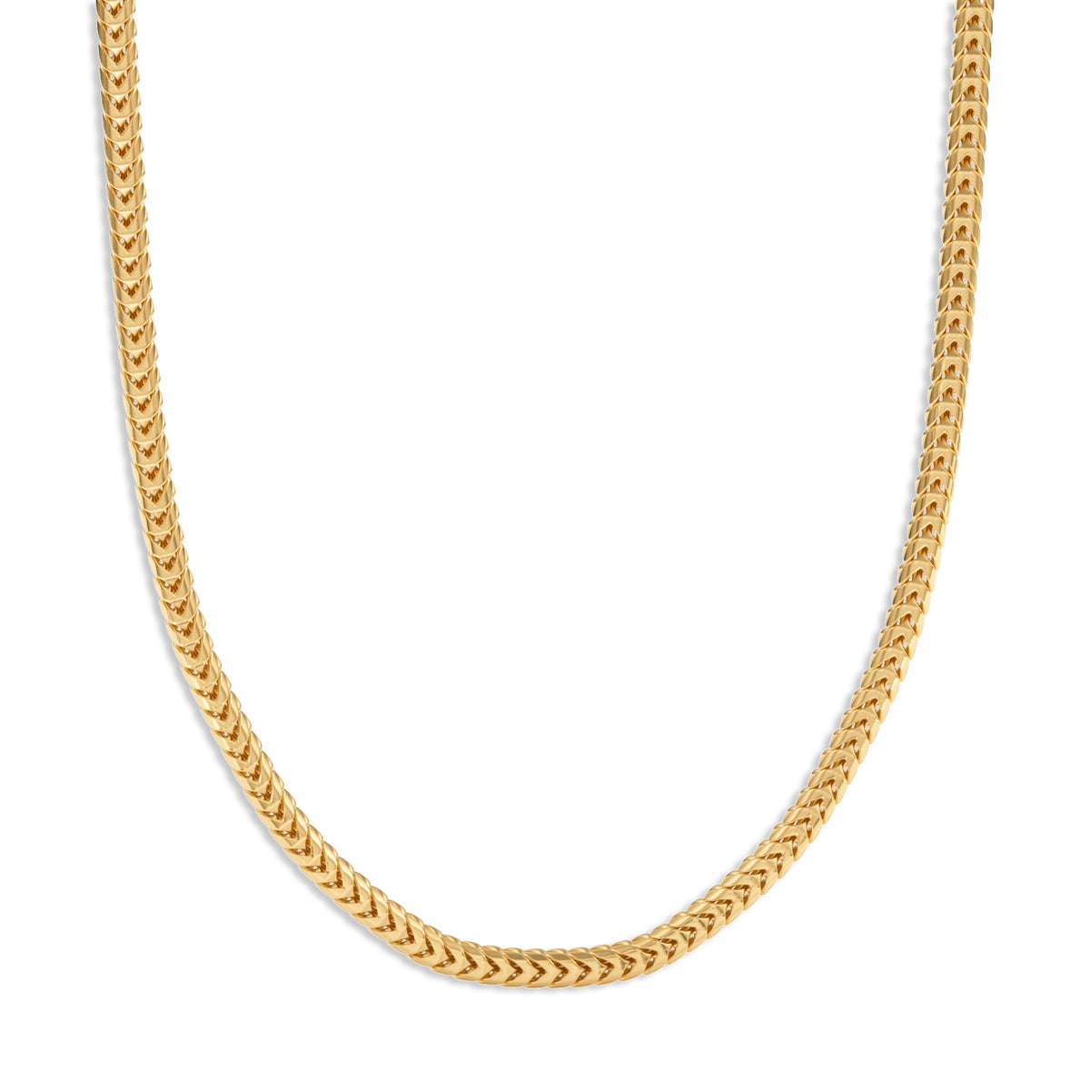 Gold Franco Chain Necklace