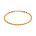 Gold Rope Chain Bracelet