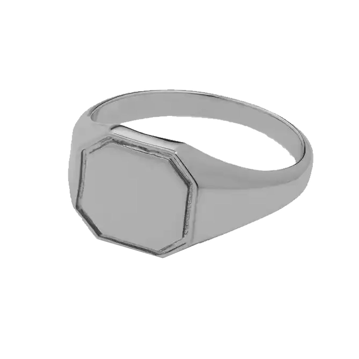 Men's Square Cut Signet Ring