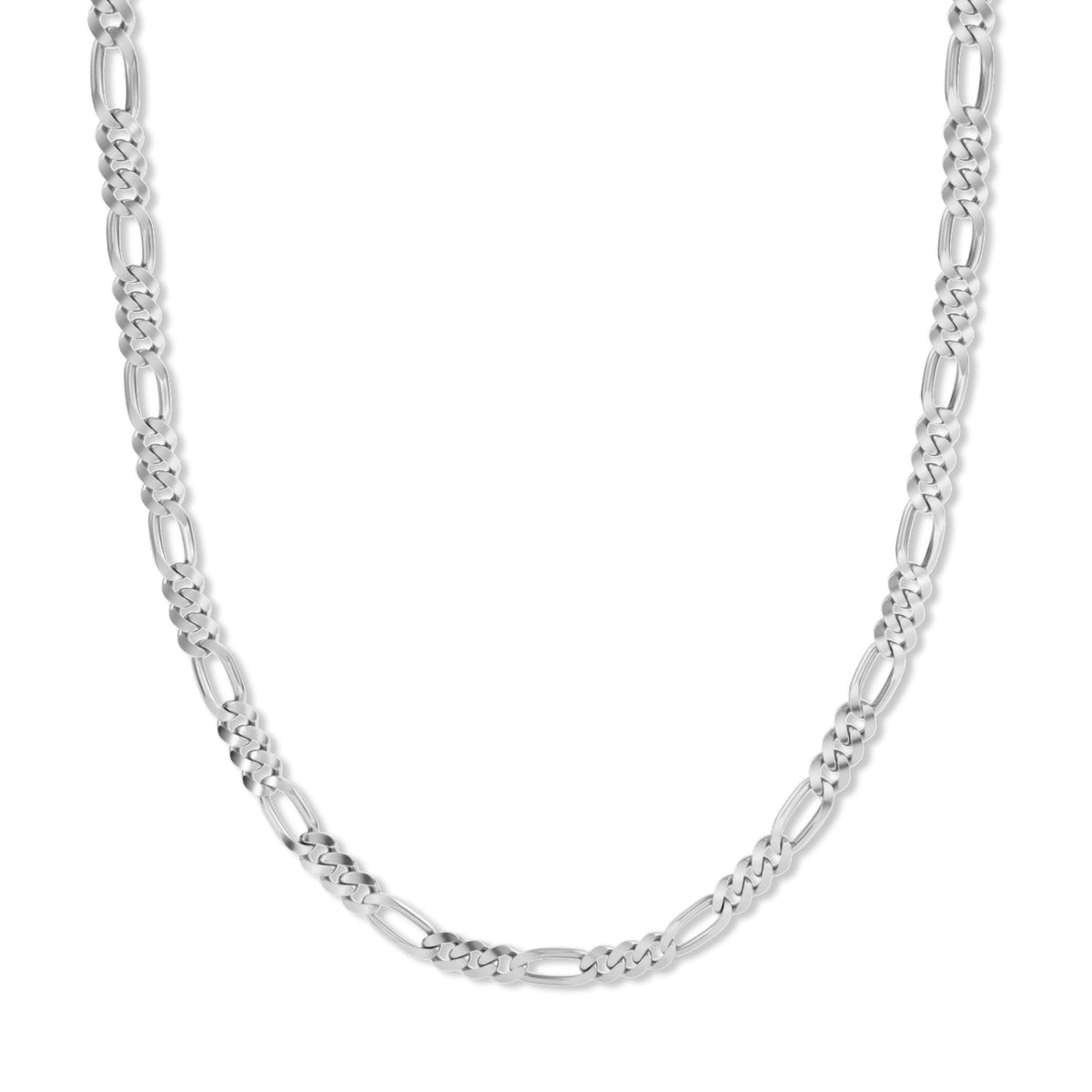 Silver Figaro Chain Necklace