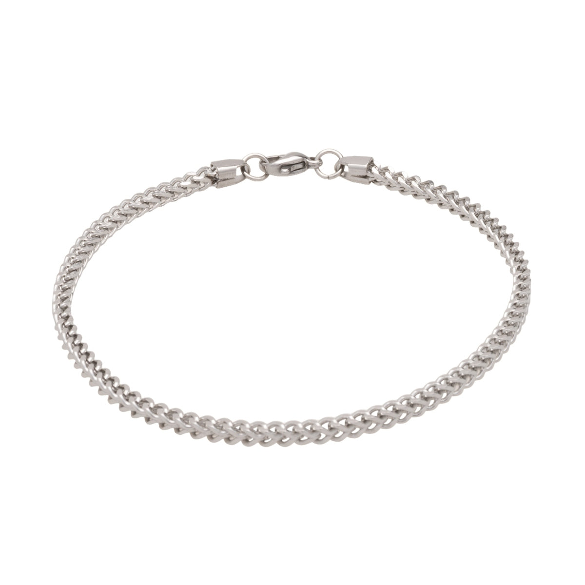 Silver Franco Chain Bracelet