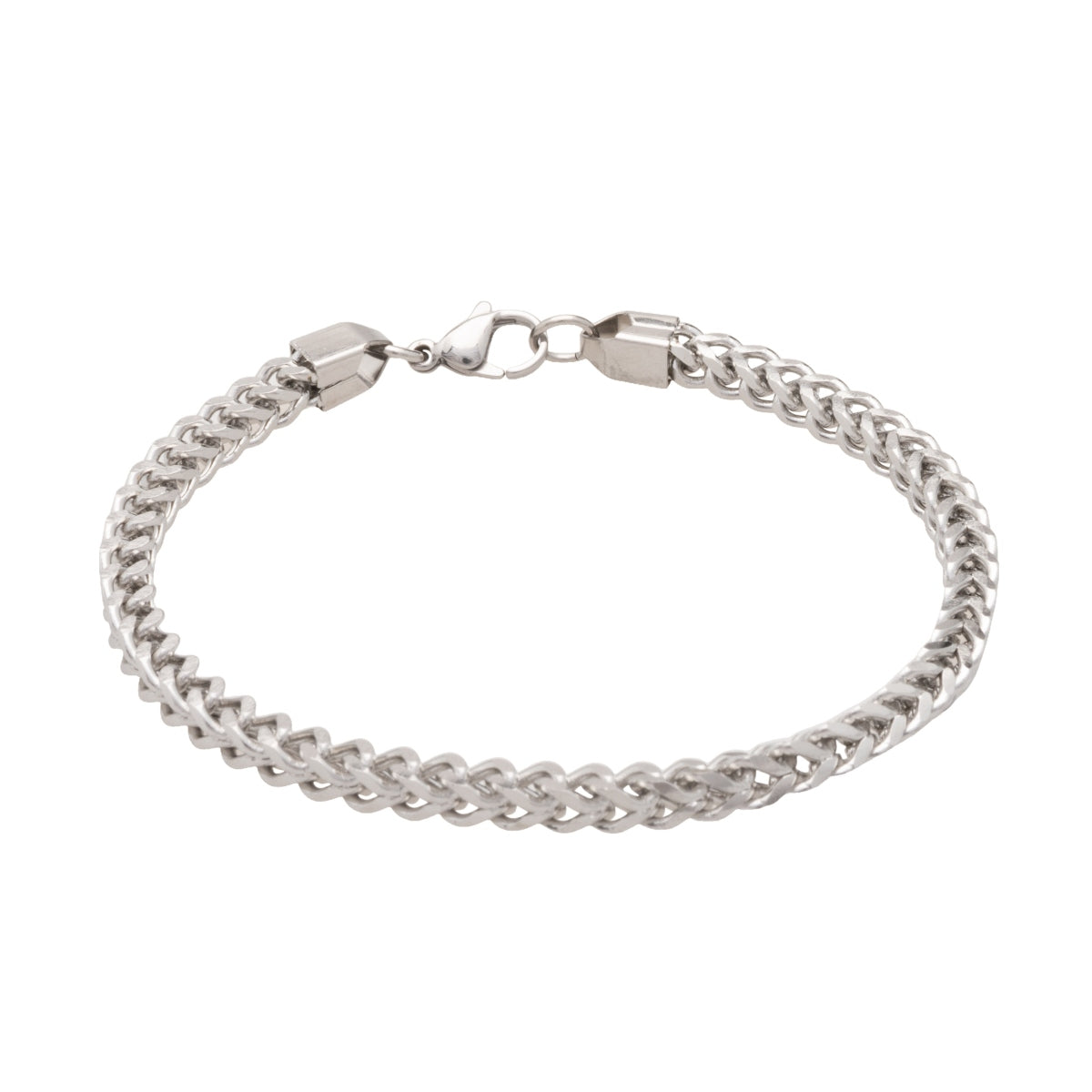 Silver Franco Chain Bracelet