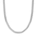 Silver Cuban Chain Necklace