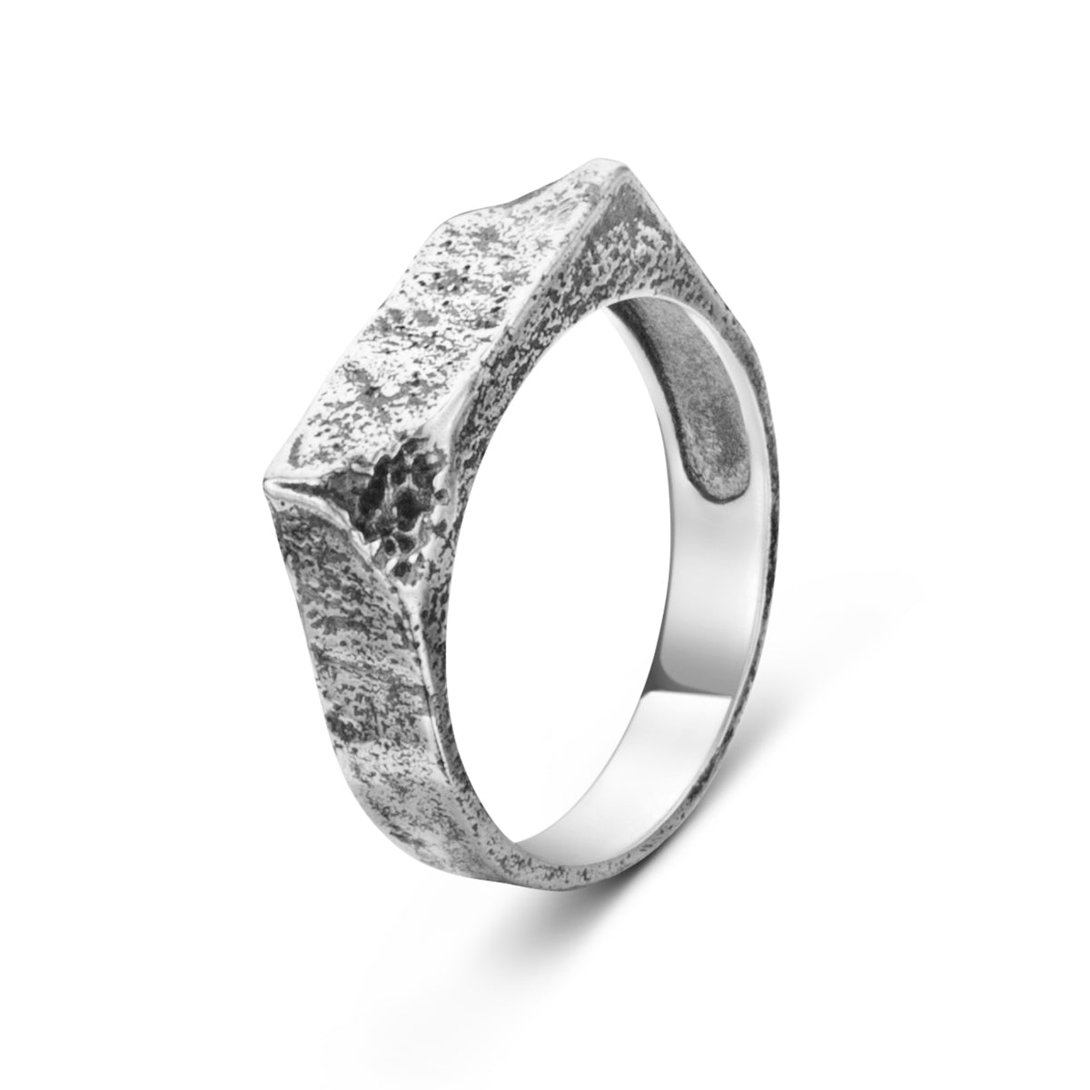 The Burke | Sterling Silver Signet Ring