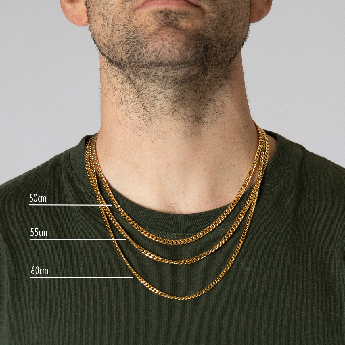 Gold Franco Chain Necklace