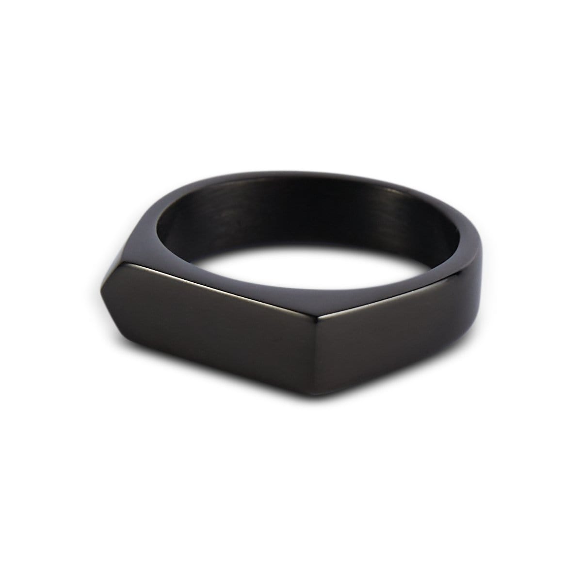 Black Bar Signet Ring