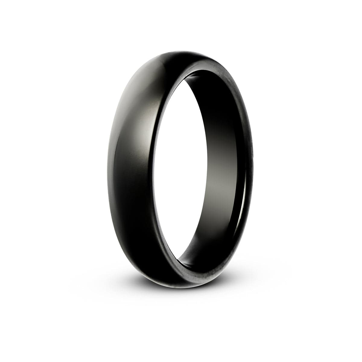 Buy Peora Titanium 10 Mm Matte Finish Black Wedding Band Ring For Men Boys  (PX9R50) Online