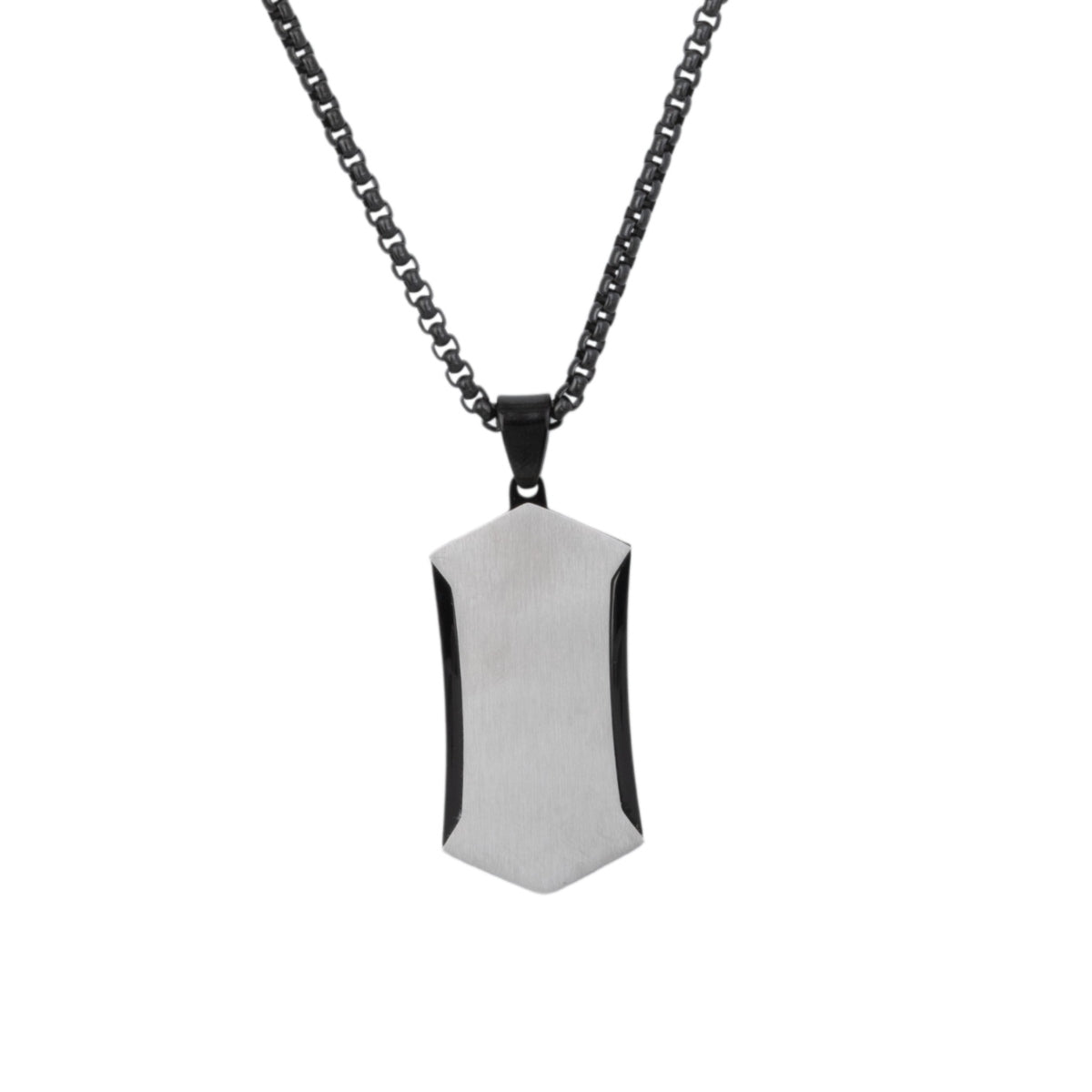 Dog Tag Plate Necklace