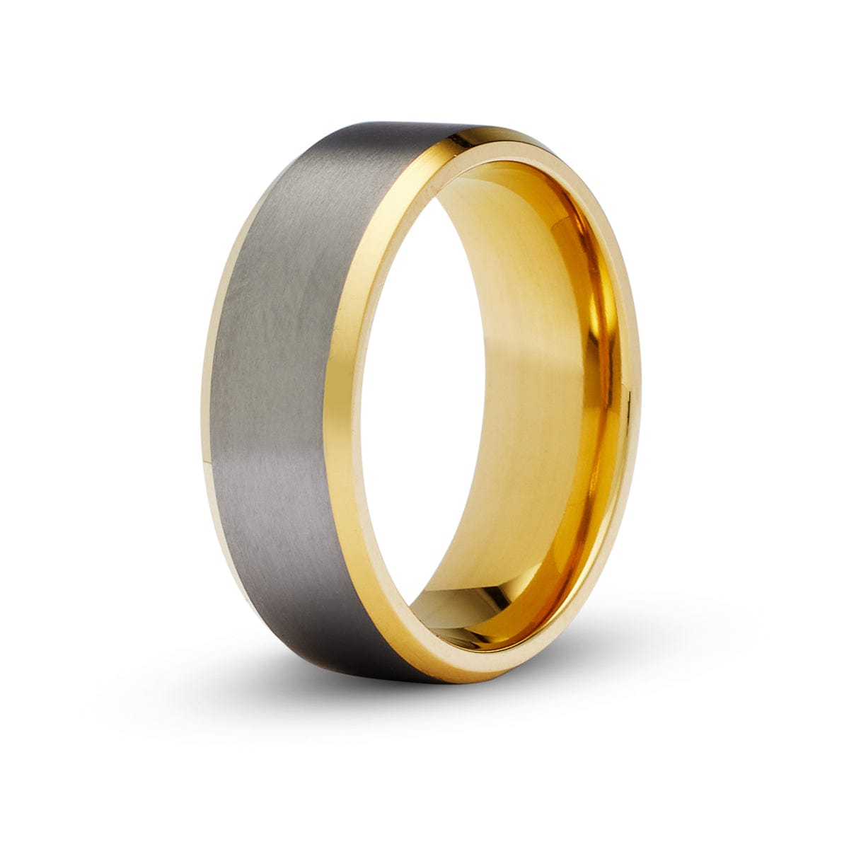 Men’s Gold Edge Tantalum Ring