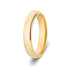 Men's Classic Gold Tungsten Ring