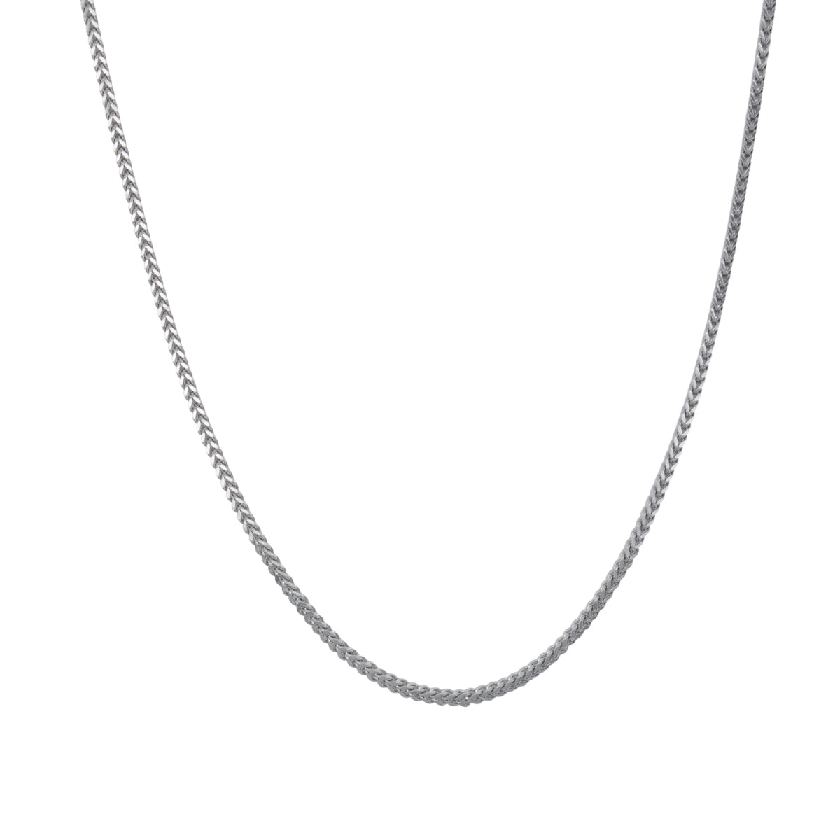 Silver Franco Chain Necklace (3mm)