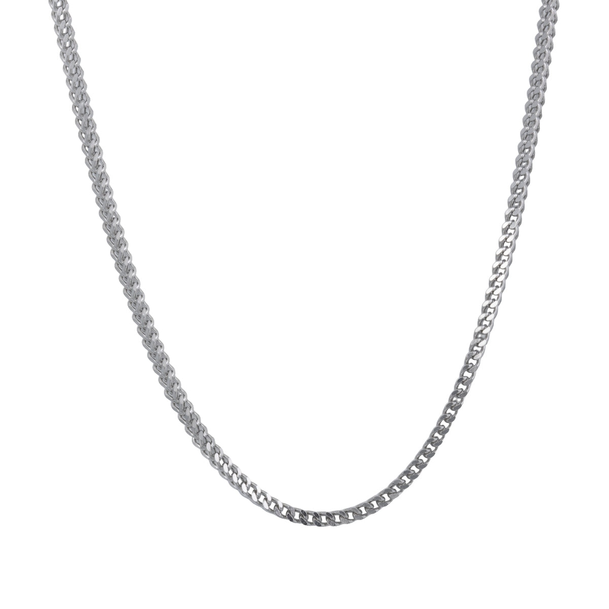 Silver Franco Chain Necklace (5mm)