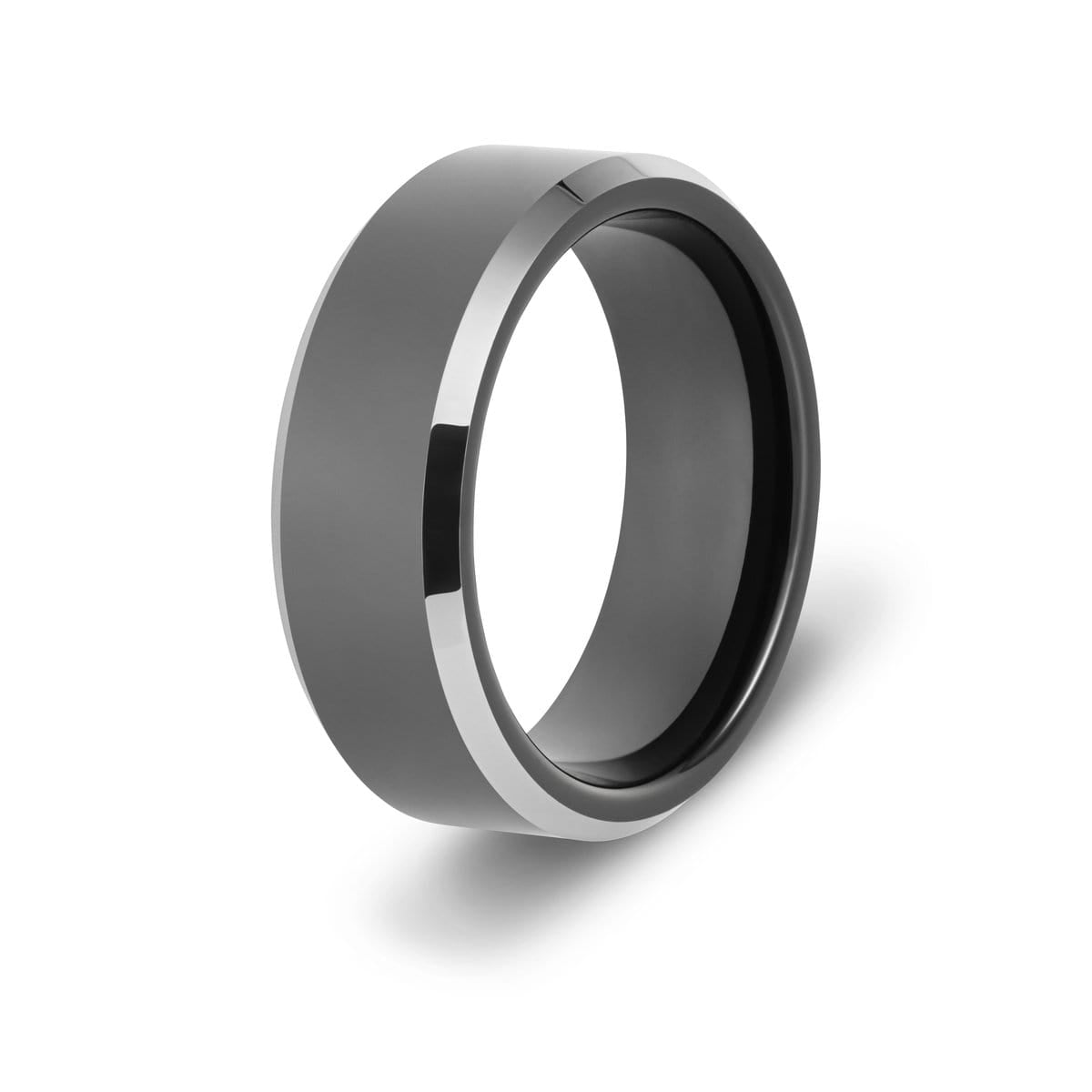 Men&#39;s Two-Tone Tungsten Ring