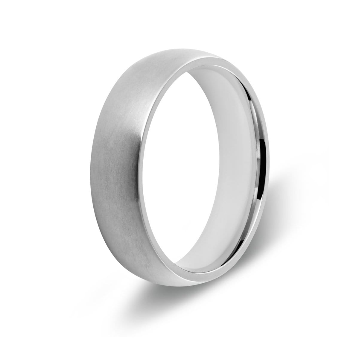 Gents brushed steel ring Gents brushed steel ring